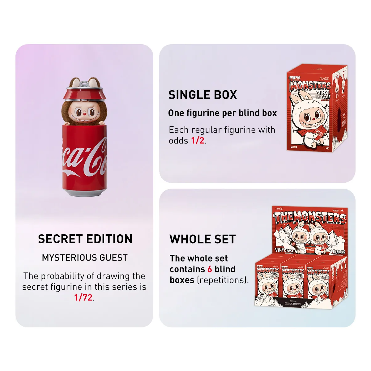 THE MONSTERS Labubu - Coca-Cola Series